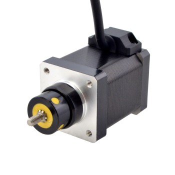 NEMA 14 Captive Acme Linear Stepper Motor 1.5A 47mm Stack Screw Lead 2.54mm(0.1") Travel 12.7mm