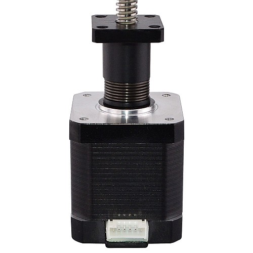 Anti-backlash Screw Nut Nema 17 External 48mm Stack 1.68A Lead 2mm(0.07874") Length 330mm - 17E19S1684AB4-330RA | StepperOnline UK