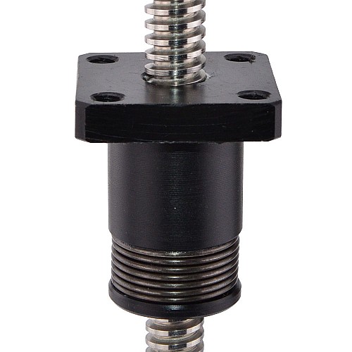 Anti-backlash Screw Nut Nema 17 External 48mm Stack 1.68A Lead 2mm(0.07874") Length 330mm - 17E19S1684AB4-330RA | StepperOnline UK