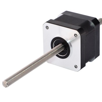 Nema 17 Non-captive 34mm Stack 0.4A Lead 2mm(0.07874") Length 100mm