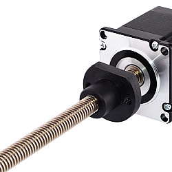 Nema 23 External 56mm Stack 2.0A Lead 4mm(0.15748") Length 300mm