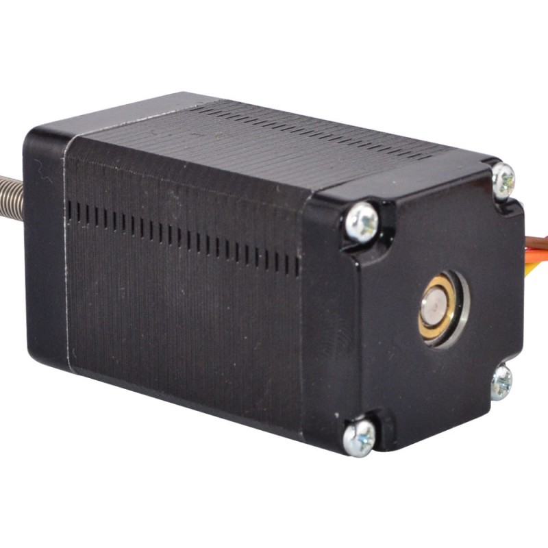 Nema 11 External 51mm Stack 0.67A Lead 2mm(0.07874) Length 100mm - 11E20S0674AA2-100RS | StepperOnline UK