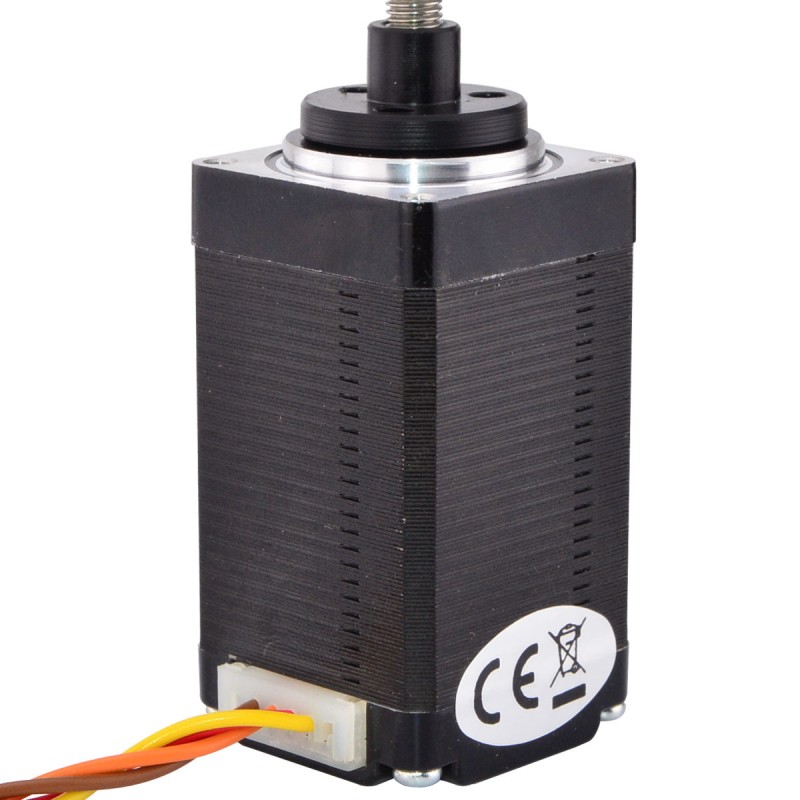Nema 11 External 51mm Stack 0.67A Lead 2mm(0.07874) Length 100mm - 11E20S0674AA2-100RS | StepperOnline UK