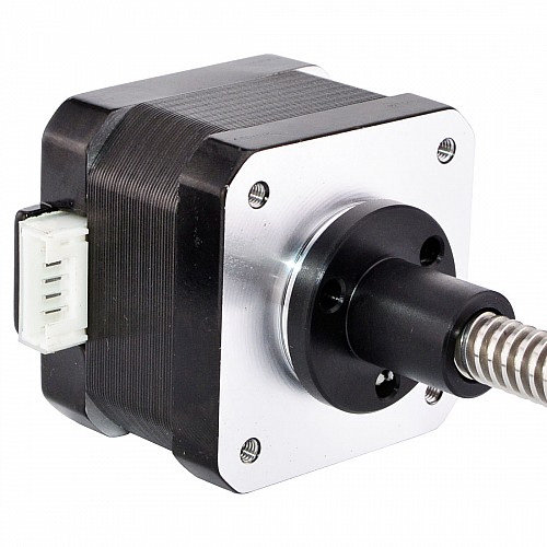 US On Sale - Nema 17 External 34mm Stack 0.4A Lead 8mm(0.31496) Length 200mm - US-17LS13-0404E-200G | StepperOnline UK