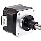 US On Sale - Nema 17 External 34mm Stack 0.4A Lead 8mm(0.31496) Length 200mm - US-17LS13-0404E-200G | StepperOnline UK