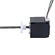 NEMA 11 External Acme Linear Stepper Motor 0.42A 32mm Stack Screw Lead 1.27mm(0.05") Lead Length 150mm - 11E13S0424FD4-150RS | StepperOnline UK