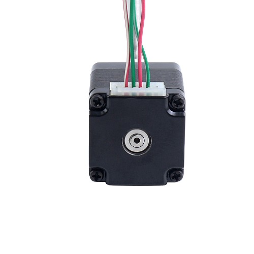 NEMA 11 External Acme Linear Stepper Motor 0.42A 32mm Stack Screw Lead 1.27mm(0.05") Lead Length 150mm - 11E13S0424FD4-150RS | StepperOnline UK
