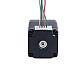 NEMA 11 External Acme Linear Stepper Motor 0.42A 32mm Stack Screw Lead 1.27mm(0.05") Lead Length 150mm - 11E13S0424FD4-150RS | StepperOnline UK