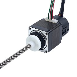 NEMA 11 External Acme Linear Stepper Motor 1.0A 32mm Stack Screw Lead 1.27mm(0.05") w/ Encoder 1000PPR
