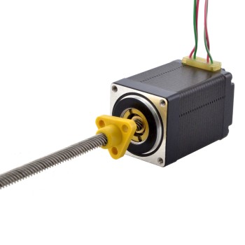 CN On Sale - NEMA 11 External Acme Linear Stepper Motor 1.0A 46mm Stack Screw Lead 10.16mm(0.4") Lead Length 150mm