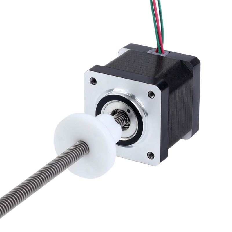 Nema 14 External 34mm Stack 0.57A Lead 2.4384mm(0.096") Length 150mm - 14E13S0574JE4-150RS | StepperOnline UK