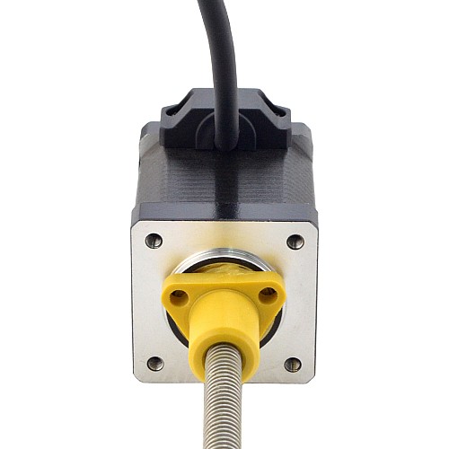 NEMA 14 External Acme Linear Stepper Motor 1.5A 47mm Stack Screw Lead 2.54mm(0.1) Lead Length 150mm - 14E19S1504GF5-150RS | StepperOnline UK