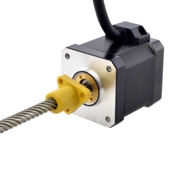 CN On Sale - NEMA 17 External Acme Linear Stepper Motor 2.5A 48mm Stack Screw Lead 25.4mm(1") Lead Length 150mm