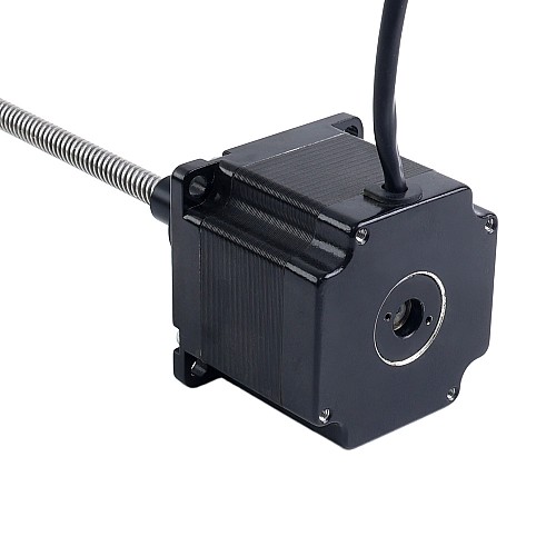 Nema 23 External 56mm Stack 3.0A Lead 8mm(0.31496") Length 150mm - 23E20S0904MB2-150RS | StepperOnline UK