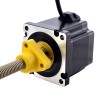 NEMA 34 External Acme Linear Stepper Motor 5.5A 76mm Stack Screw Lead 2.54mm(0.1) Lead Length 200mm - 34E30S5504GK5-200RS | StepperOnline UK