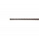 155mm 11mm Diameter 2mm Pitch Trapezoidal Lead Screw w/ 15mm M6 Thread Head - LS-AJ-155-C1 | StepperOnline UK
