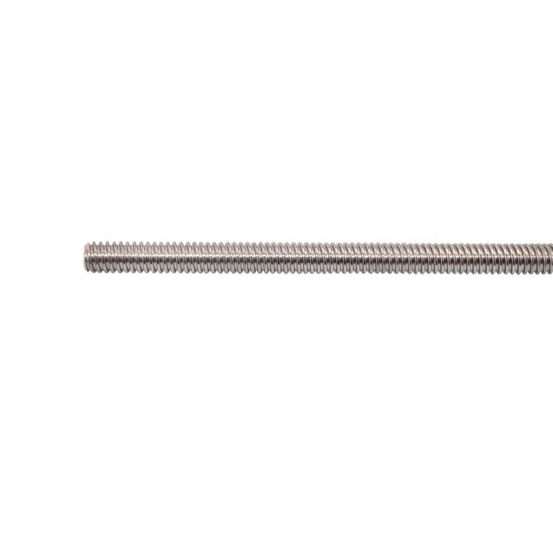 250mm 5mm Diameter 2mm Pitch Trapezoidal Lead Screw - LS-AA-250 | StepperOnline UK