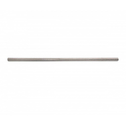 155mm 11mm Diameter 2mm Pitch Trapezoidal Lead Screw w/ 15mm M6 Thread Head - LS-AJ-155-C1 | StepperOnline UK