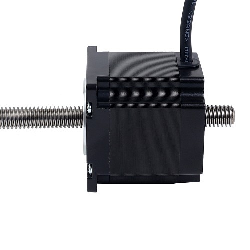 Nema 23 Non-captive 56mm Stack 2.0A Lead 2mm(0.07874) Length 250mm - 23N22S2004AJ4-250RS | StepperOnline UK