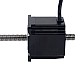 Nema 23 Non-captive 56mm Stack 2.0A Lead 2mm(0.07874) Length 250mm - 23N22S2004AJ4-250RS | StepperOnline UK
