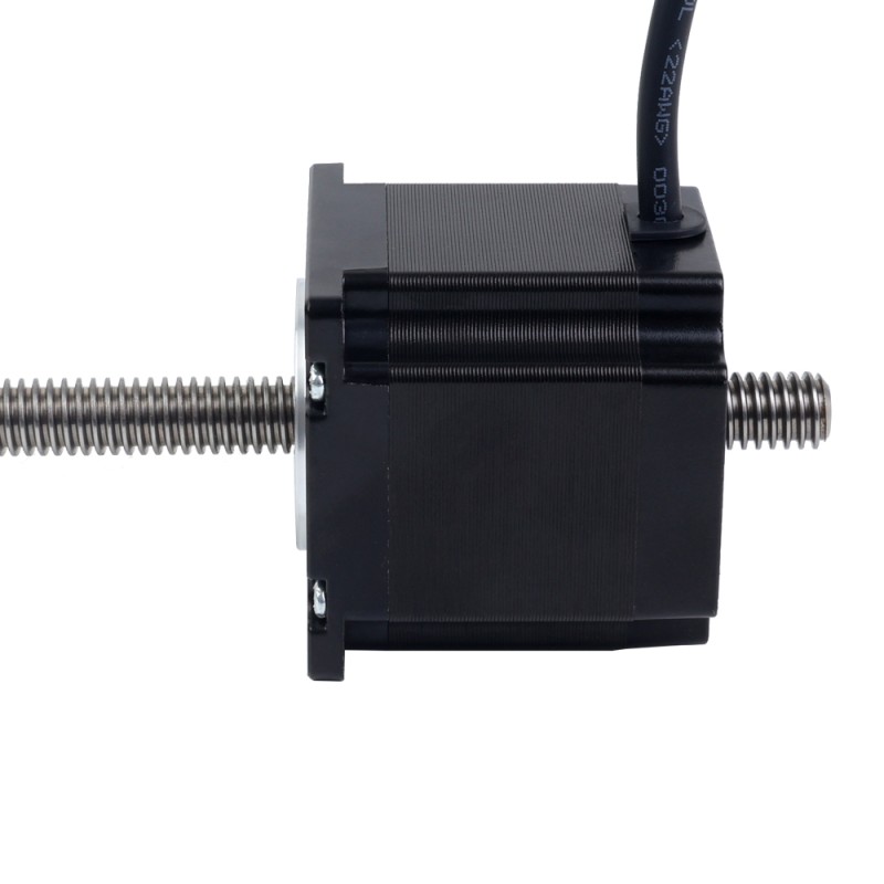 Nema 23 Non-captive 56mm Stack 2.0A Lead 2mm(0.07874) Length 250mm - 23N22S2004AJ4-250RS | StepperOnline UK