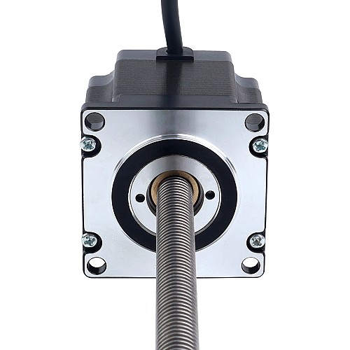 Nema 23 Non-captive 56mm Stack 2.0A Lead 2mm(0.07874) Length 250mm - 23N22S2004AJ4-250RS | StepperOnline UK