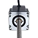 Nema 23 Non-captive 56mm Stack 2.0A Lead 2mm(0.07874) Length 250mm - 23N22S2004AJ4-250RS | StepperOnline UK