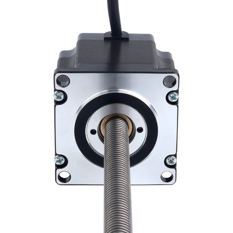Nema 23 Non-captive 56mm Stack 2.0A Lead 2mm(0.07874) Length 250mm - 23N22S2004AJ4-250RS | StepperOnline UK