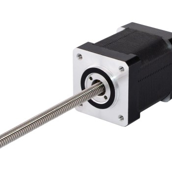 CN On Sale - Nema 14 Non-captive 48mm Stack 0.91A Lead 4.8768mm(0.192") Length 250mm
