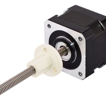 CN On Sale - Nema 17 External 34mm Stack 0.7A Lead 2.4384mm(0.096") Length 150mm