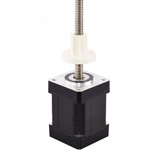 Nema 14 External 48mm Stack 0.91A Lead 4.877mm(0.192) Length 250mm - 14E17S0914QE3-250RS | StepperOnline UK