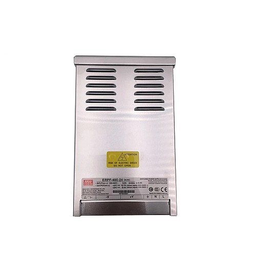 ERPF-400-24 MEANWELL 400.8W 16.7A 115/232VAC Single Output Switching Power Supply - ERPF-400-24 | StepperOnline UK