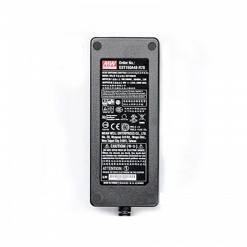 GST160A48-R7B MEANWELL 160W 48VDC 3.34A 115/230VAC AC-DC Reliable Green Industrial Adaptor - GST160A48-R7B | StepperOnline UK