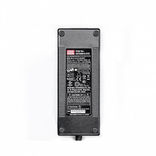 GST220A15-R7B MEANWELL 201W 15VDC 13.4A 115/230VAC AC-DC Reliable Green Industrial Adaptor - GST220A15-R7B | StepperOnline UK