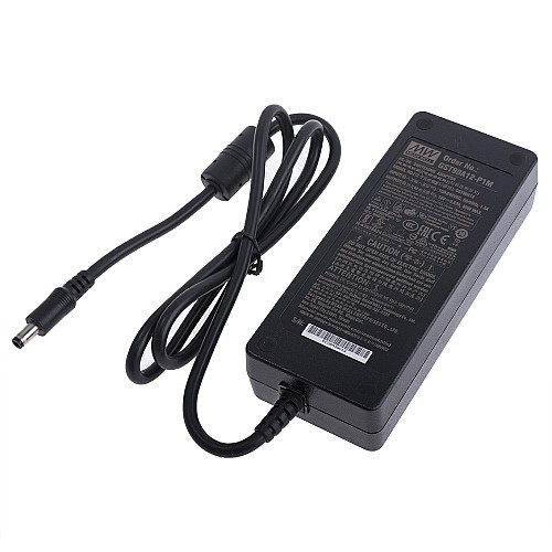 GST90A12-P1M MEANWELL 80W 12VDC 6.67A 115/230VAC AC-DC Reliable Green Industrial Adaptor - GST90A12-P1M | StepperOnline UK