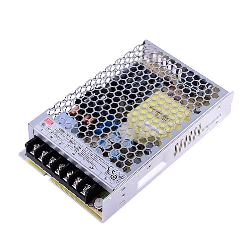 LRS-150F-5 MEANWELL 110W 5VDC 22A 115/230VAC Enclosed Switching Power Supply - LRS-150F-5 | StepperOnline UK