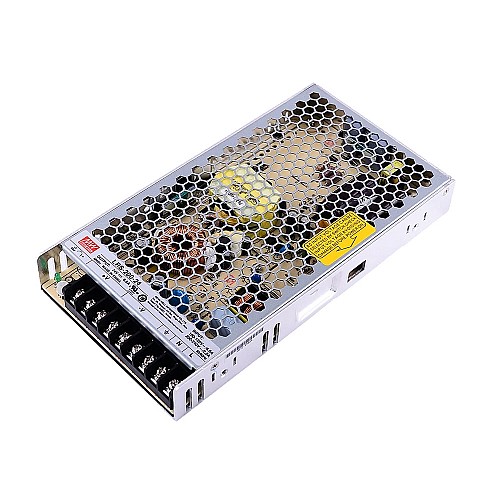LRS-200-24 MEANWELL 200W 24VDC 8.8A 115/230VAC Enclosed Switching Power Supply - LRS-200-24 | StepperOnline UK
