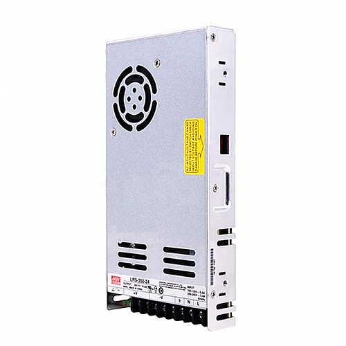 Used - Germany Stock - LRS-350-24 MEANWELL 350W 24VDC 14.6A 115/230VAC Enclosed Switching Power Supply - LRS-350-24-USED | StepperOnline UK