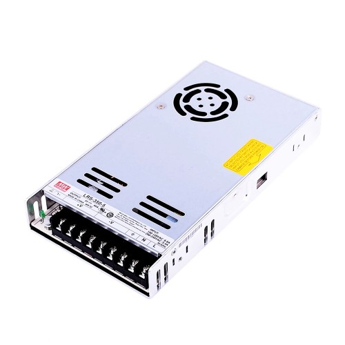 LRS-350-5 MEANWELL 350W 5VDC 60A 115/230VAC Enclosed Switching Power Supply - LRS-350-5 | StepperOnline UK