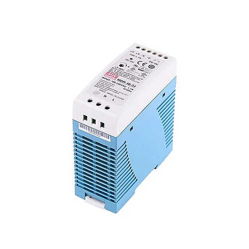 MDR-40-24 MEANWELL 40W 24VDC 1.7A 115/230VAC DIN Rail Power Supply - MDR-40-24 | StepperOnline UK