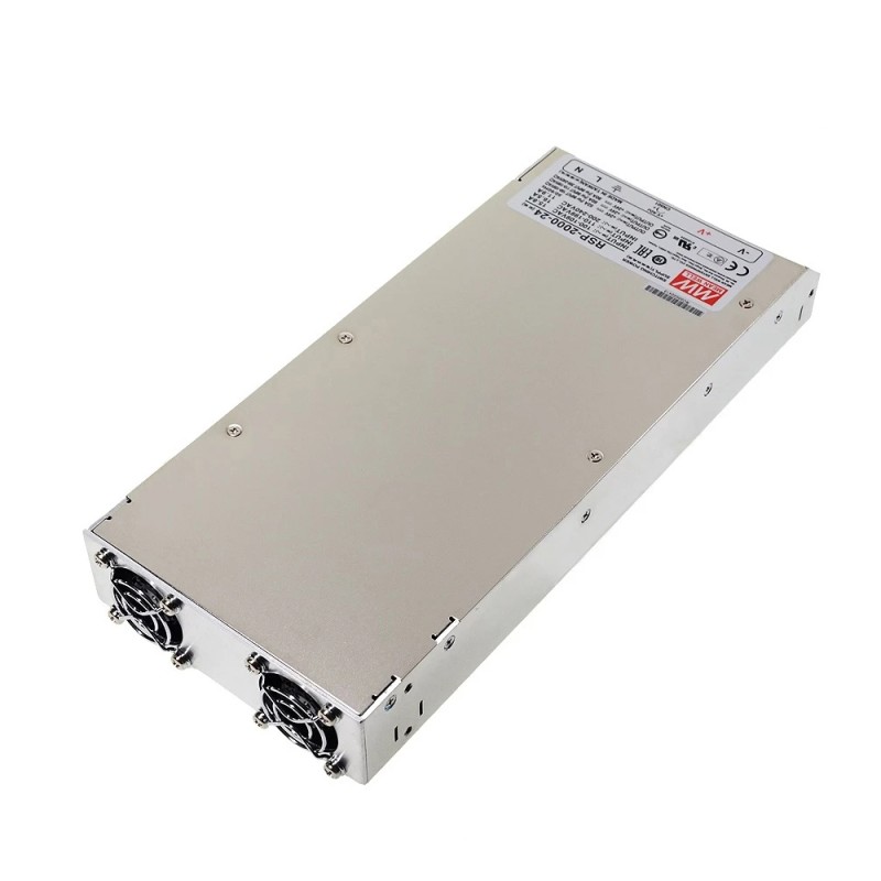 RSP-2000-24 MEANWELL 1920W 24VDC 80A 115/230VAC Power Supply With Single Output - RSP-2000-24 | StepperOnline UK