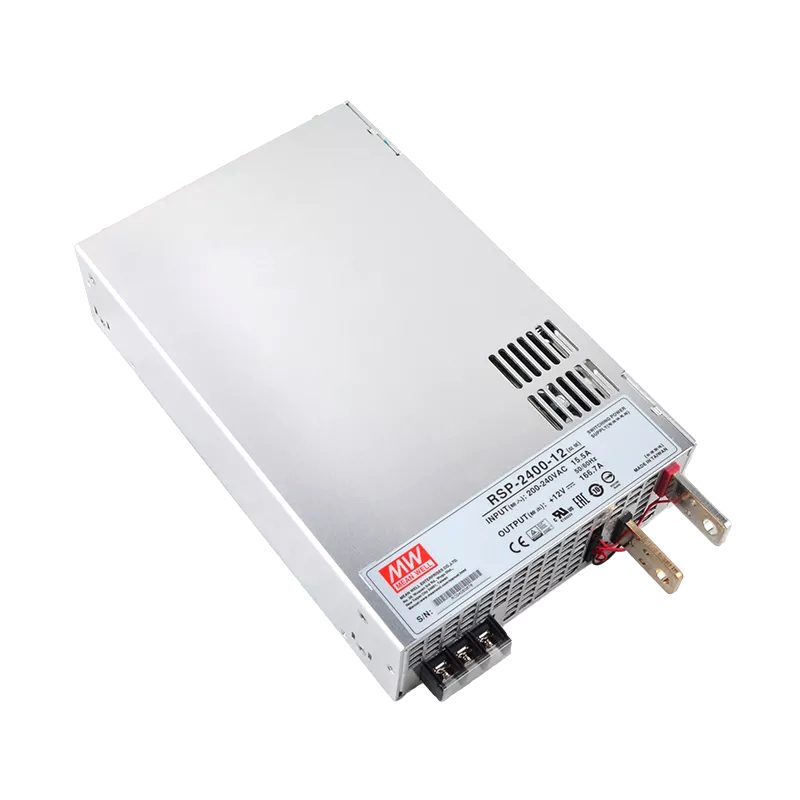 RSP-2400-12 MEANWELL 2400.4W 12VDC 166.7A 180/230VAC Power Supply With Single Output - RSP-2400-12 | StepperOnline UK