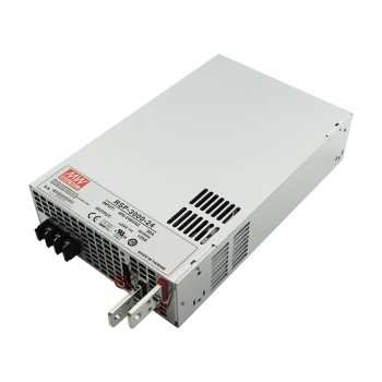 RSP-3000-24 MEANWELL 3000W 24VDC 125A 180/230VAC Power Supply With Single Output