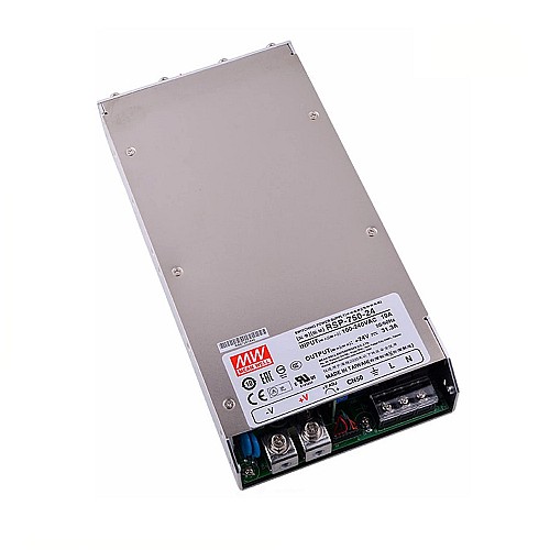 RSP-750-24 MEANWELL 751.2W 24VDC 31.3A 115/230VAC Power Supply With Single Output - RSP-750-24 | StepperOnline UK