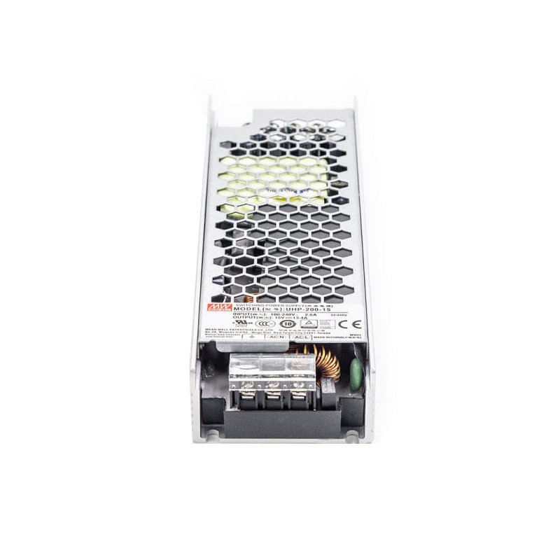 UHP-200-15 MEANWELL 201W 15VDC 13.4A 115/230VAC Slim Type With PFC Switching Power Supply - UHP-200-15 | StepperOnline UK