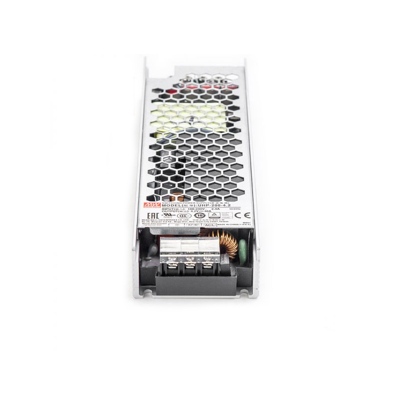 UHP-200-4.2 MEANWELL 168W 4.2VDC 40A 115/230VAC Slim Type With PFC Switching Power Supply - UHP-200-4.2 | StepperOnline UK