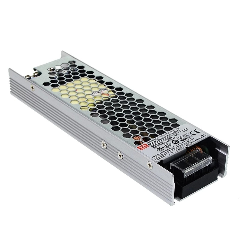 UHP-200-48 MEANWELL 201.6W 48VDC 4.2A 115/230VAC Slim TypeWith PFC Switching Power Supply - UHP-200-48 | StepperOnline UK