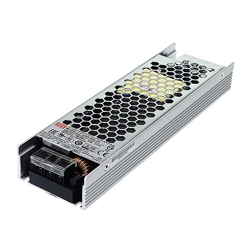 UHP-200R-24 MEANWELL 201.6W 24VDC 8.4A 115/230VAC Slim Type With PFC Switching Power Supply - UHP-200R-24 | StepperOnline UK