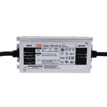 XLG-100-24-A MEANWELL 96W 24VDC 4A 115/230VAC Constant Power Mode LED Driver