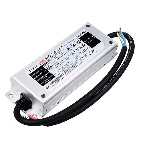 XLG-150-24-A MEANWELL 150W 24VDC 6.25A 115/230VAC Constant Power Mode LED Driver - XLG-150-24-A | StepperOnline UK